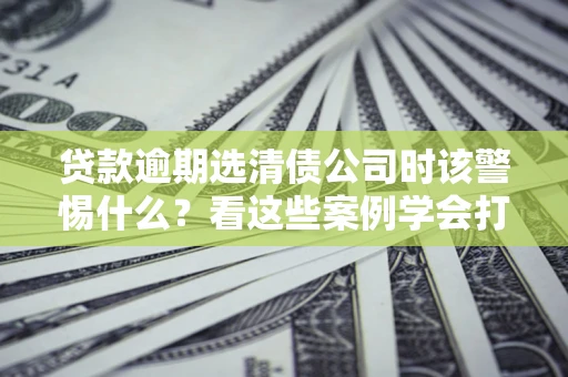 武汉贷款逾期选清债公司时该警惕什么？看这些案例学会打翻身仗