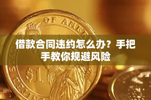 武汉借款合同违约怎么办？手把手教你规避风险