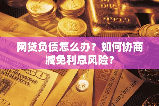 武汉网贷负债怎么办？如何协商减免利息风险？