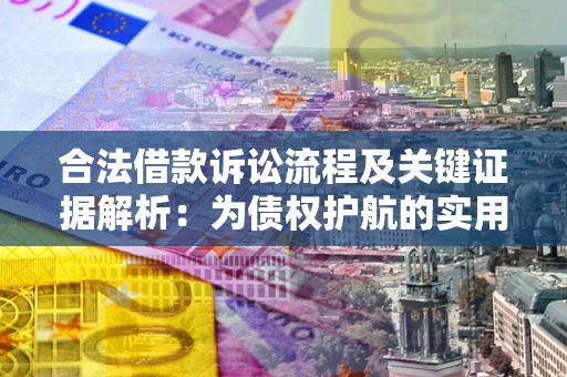 武汉合法借款诉讼流程及关键证据解析：为债权护航的实用指南