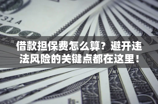 武汉借款担保费怎么算？避开违法风险的关键点都在这里！