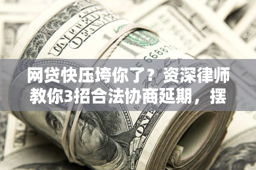 武汉网贷快压垮你了？资深律师教你3招合法协商延期，摆脱暴力催收！