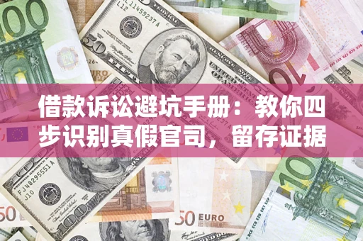 武汉借款诉讼避坑手册：教你四步识别真假官司，留存证据不踩雷