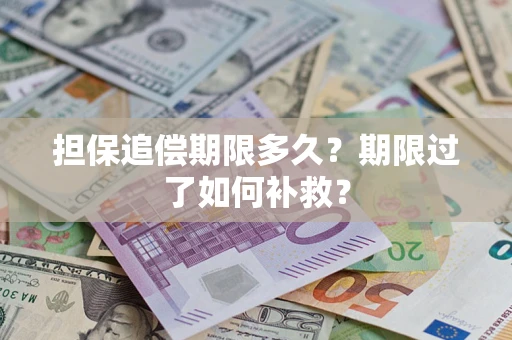 武汉担保追偿期限多久？期限过了如何补救？