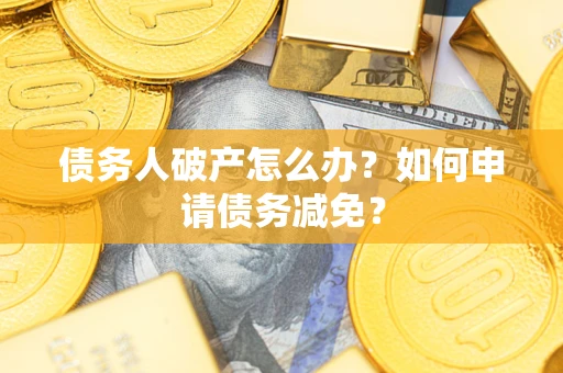 武汉债务人破产怎么办？如何申请债务减免？