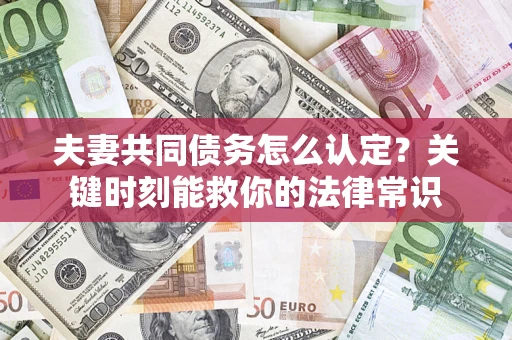 武汉夫妻共同债务怎么认定？关键时刻能救你的法律常识
