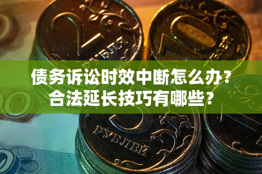 武汉债务诉讼时效中断怎么办？合法延长技巧有哪些？
