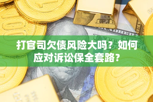 武汉打官司欠债风险大吗？如何应对诉讼保全套路？