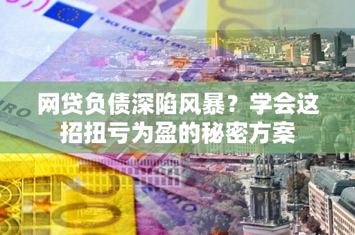 武汉网贷负债深陷风暴？学会这招扭亏为盈的秘密方案
