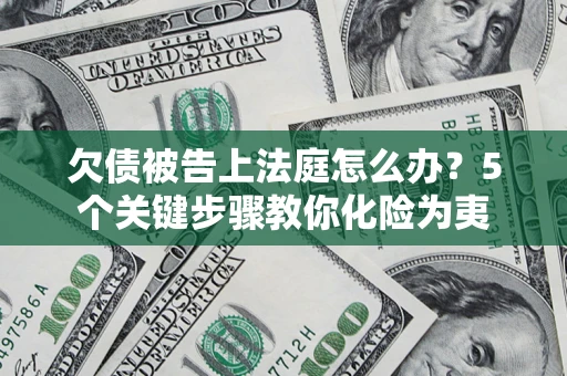 武汉欠债被告上法庭怎么办？5个关键步骤教你化险为夷